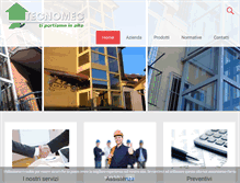 Tablet Screenshot of italiatecnomec.com